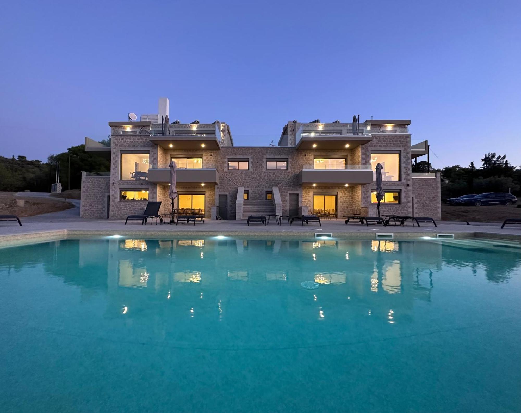 Topos Luxury Stay Heraion Loutraki  Ngoại thất bức ảnh